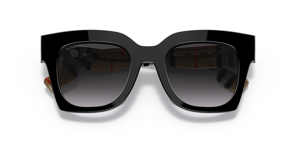 Burberry Kitty M (49 - 21) with Grey lenses and Black frame