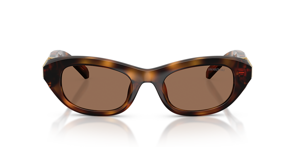 Swarovski SK6036U XS (50 - 20) with Brown lenses and Tortoise