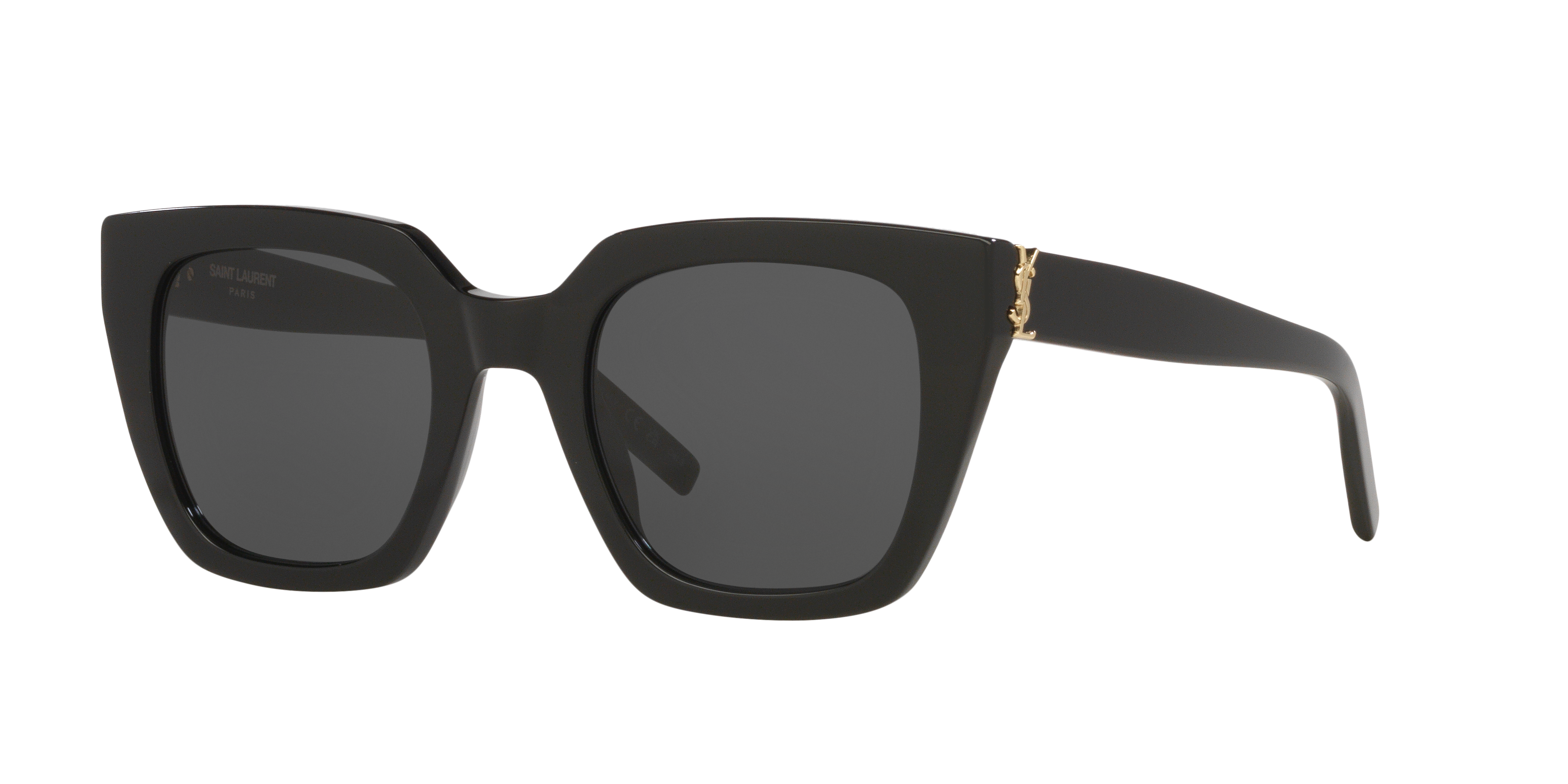 Saint Laurent SL M143 S (51 - 23) with Black lenses and Black