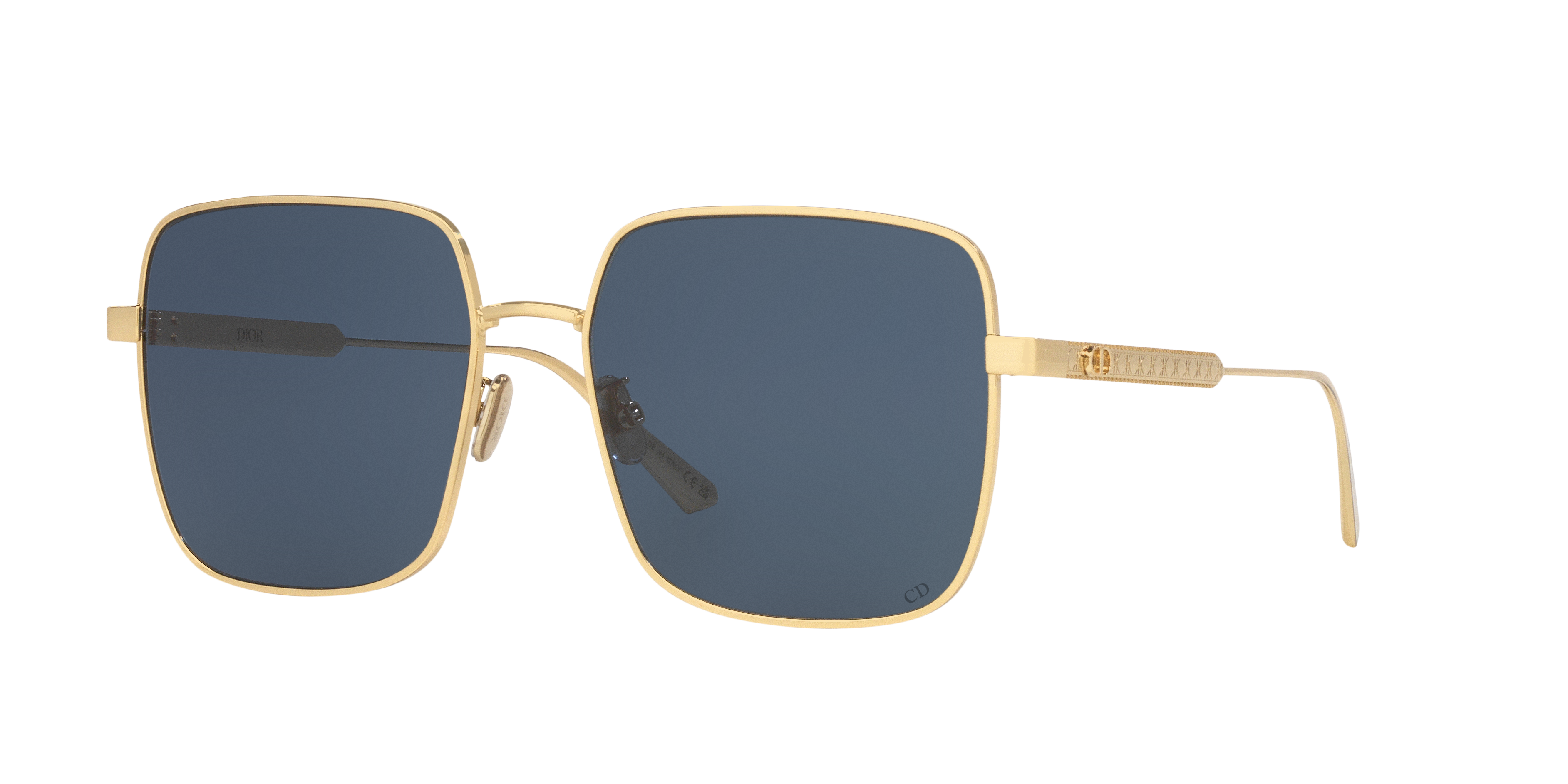 DIOR Woman Sunglass Dior Cannage CD40172U -  Frame color: Gold, Lens color: Blue