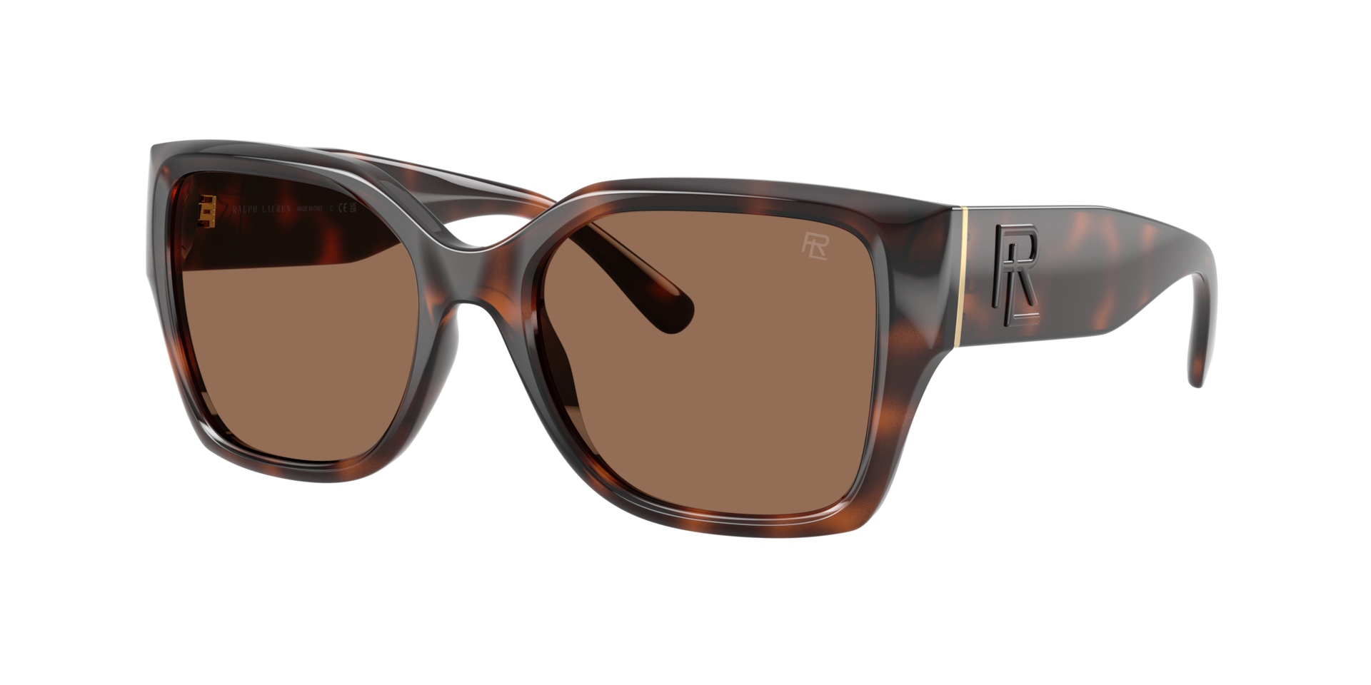 Ralph Lauren Femme Sunglass RL8230U - Couleur du Monture Havana Clair Couleur de Lentille Brun 245 €
