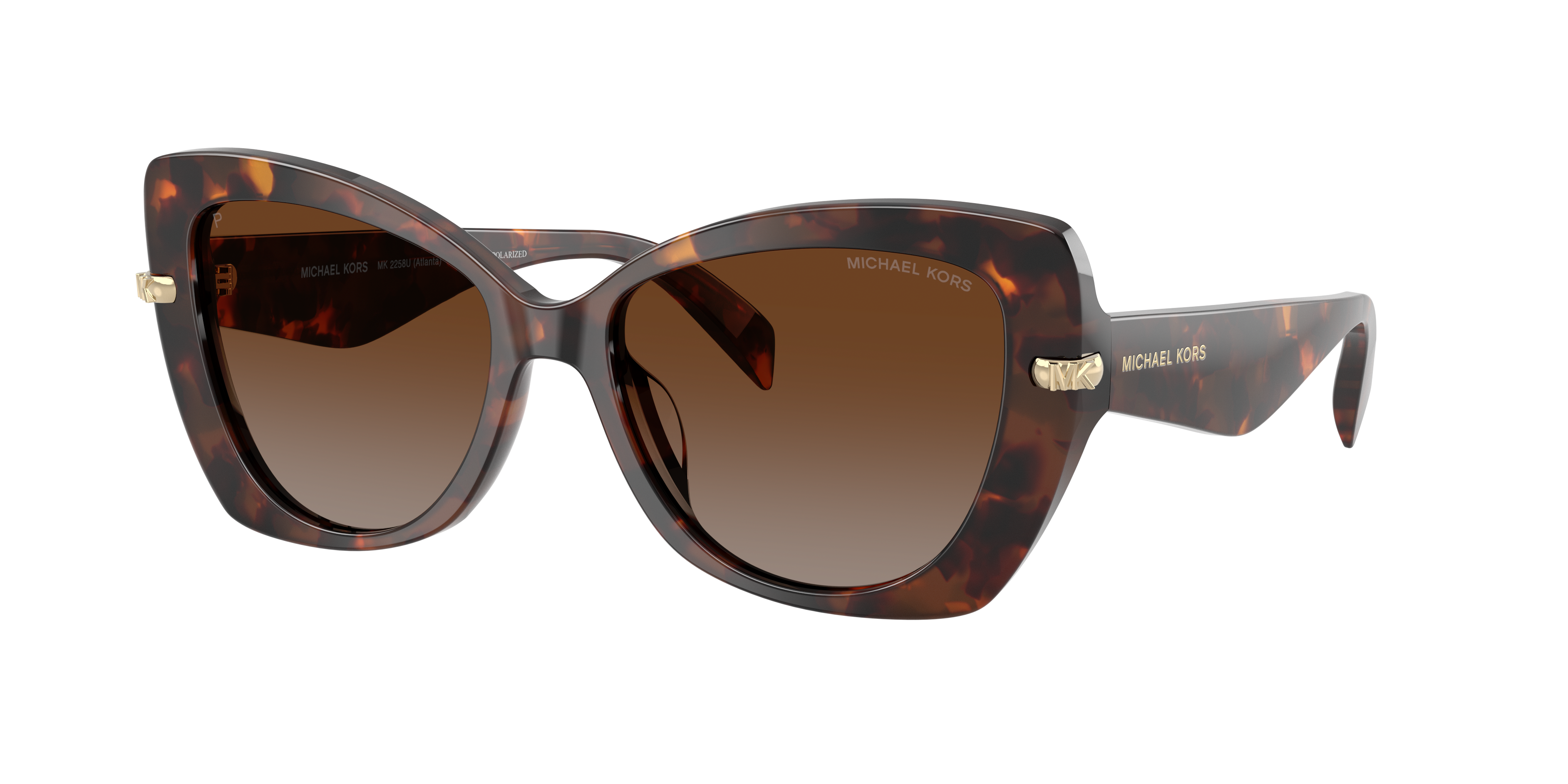 Michael Kors Atlanta L (55 - 17) with Brown lenses and Tortoise