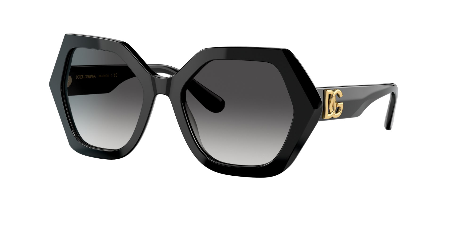 DolceGabbana Femme Sunglass DG4406 - Couleur du Monture Noir Couleur de Lentille Dgrad Gris 121 €