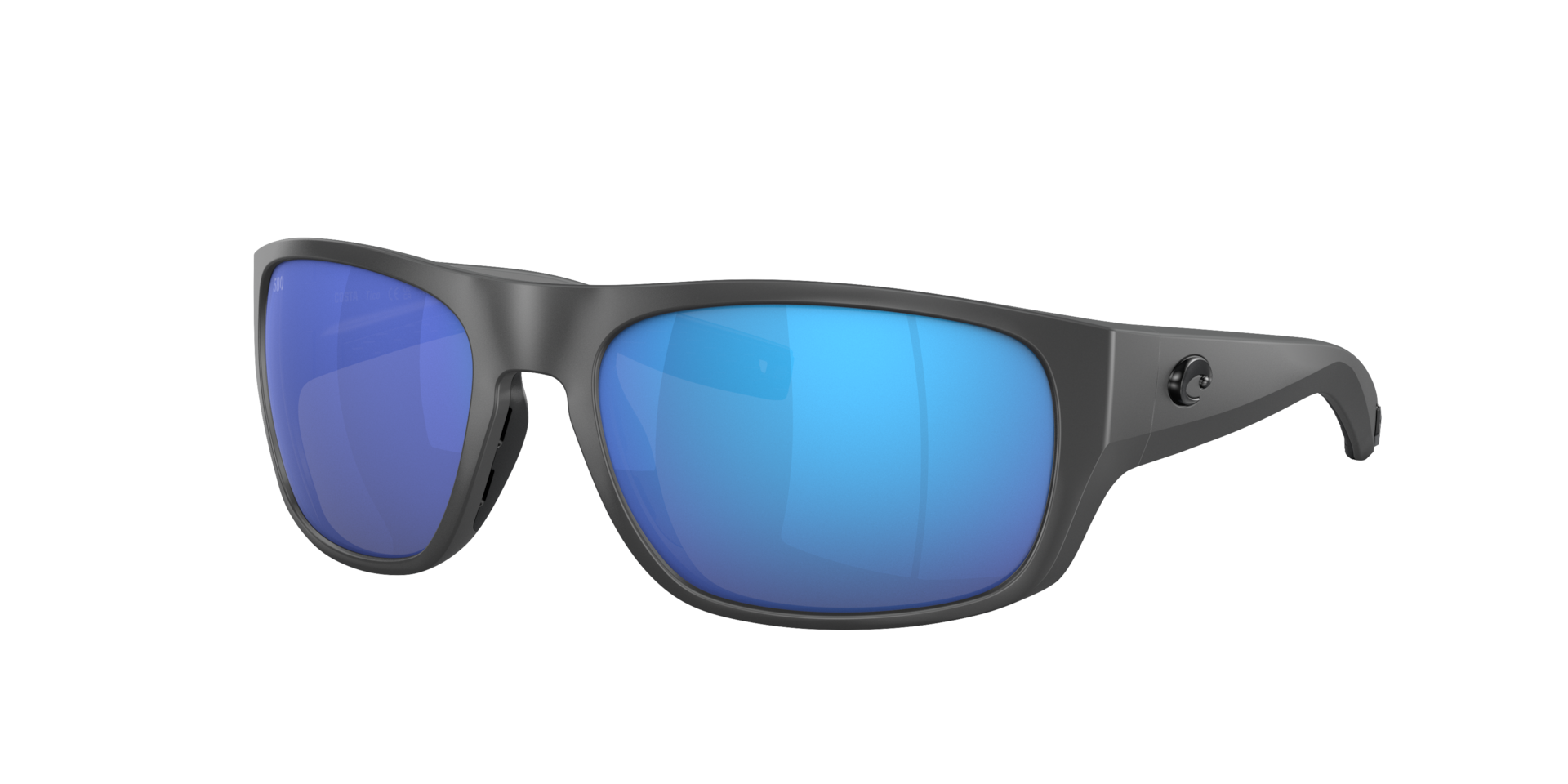 Costa Homme Sunglass 6S9036 Tico - Couleur du Monture Gris mat Couleur de Lentille Effet miroir bleu 130 €