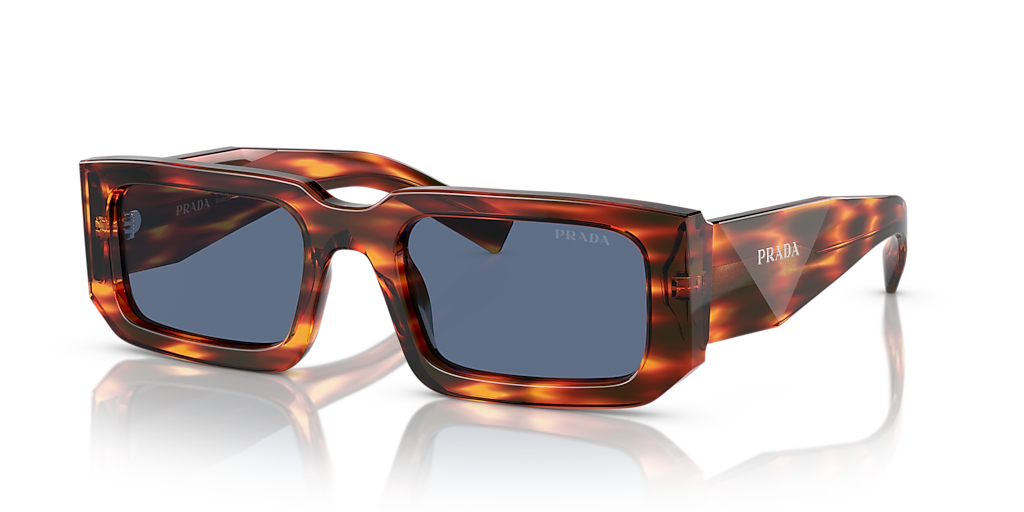 Prada PR 06YS M (53 - 21) with Blue lenses and Multicolor frame