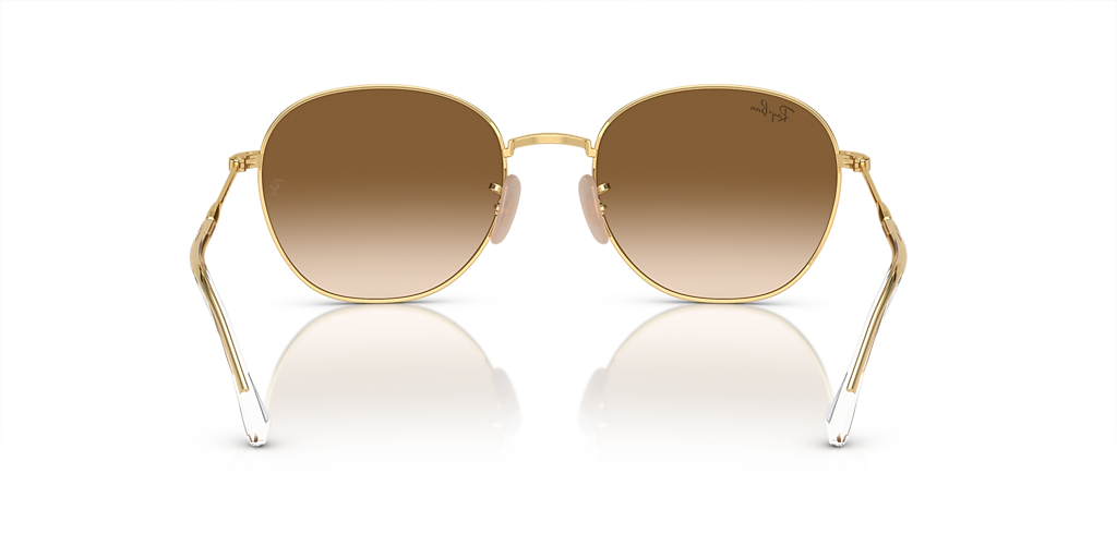 Ray-Ban RB3809 L (53 - 20) with Brown lenses and Gold frame