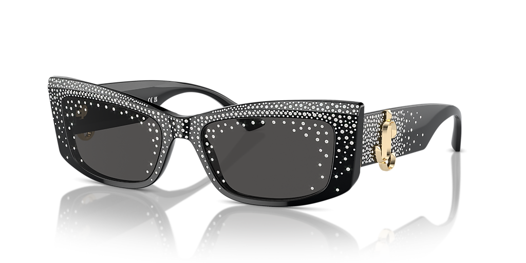 Jimmy Choo JC5020B S (55 - 17) with Grey lenses and Black frame