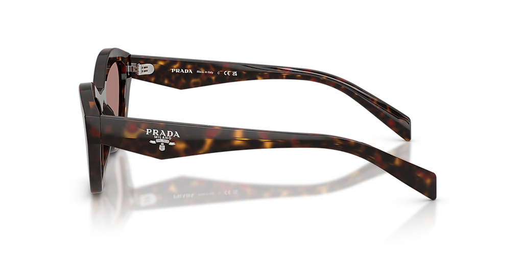Prada PR A02S S (52 - 19) with Brown lenses and Tortoise frame
