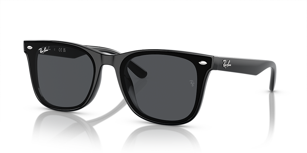 Ray-Ban RB4420 XL (65 - 18) with Grey lenses and Black frame  display picture 1
