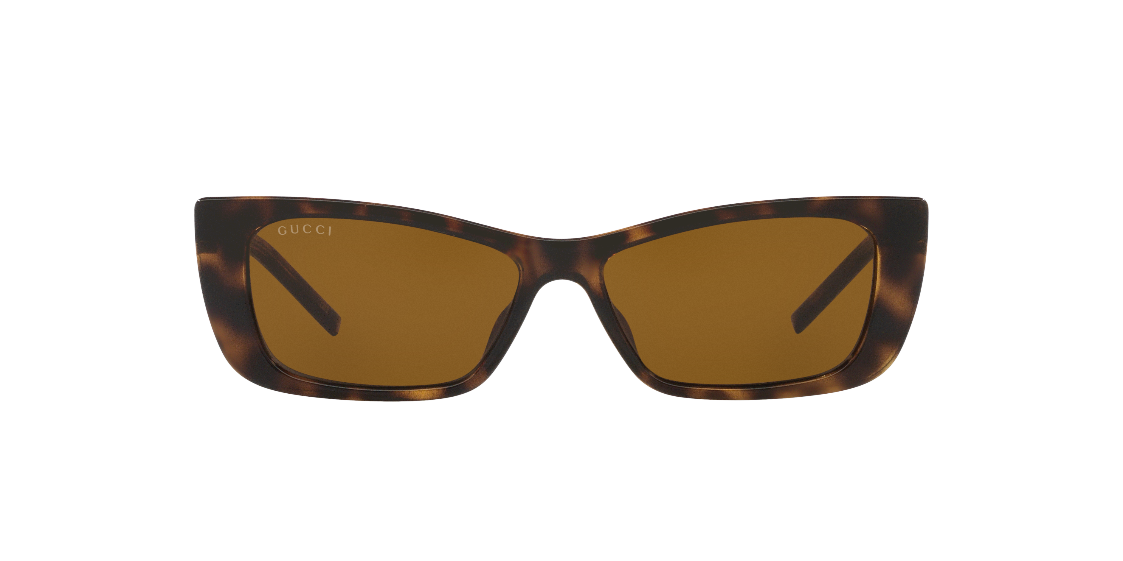 Gucci GG1681S XS (53 - 14) with Brown lenses and Tortoise frame