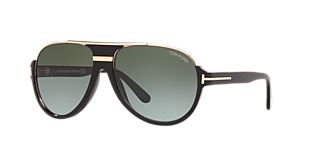Tom Ford FT1101 XXL (58 - 15) with Grey lenses and Black frame