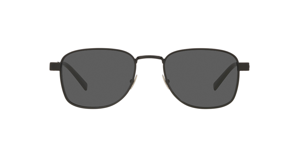 トップス 5351 BLACK STUDS LONG SL V-N 3 Saint Laurent SL 741 M (53 - 20) with Black lenses and Black frame