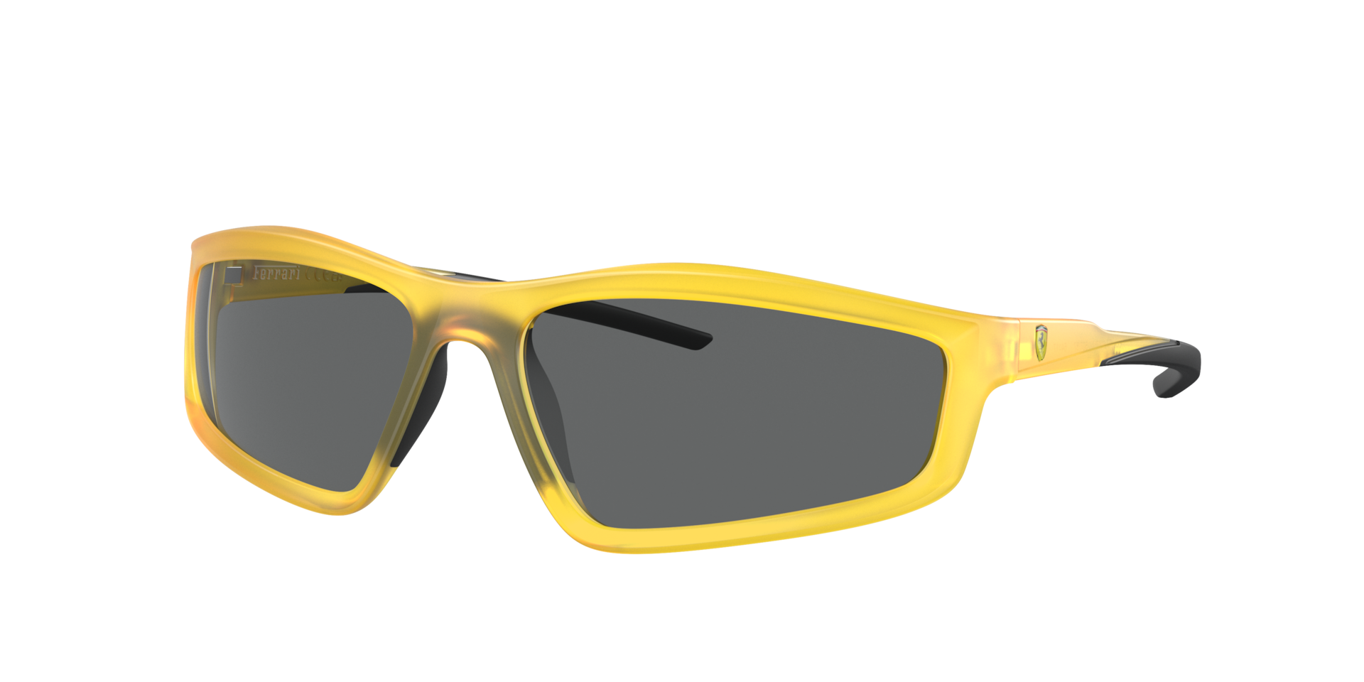 Scuderia Ferrari Homme Sunglass FZ6007U - Couleur du Monture Jaune opale mat Couleur de Lentille Gris 63 €