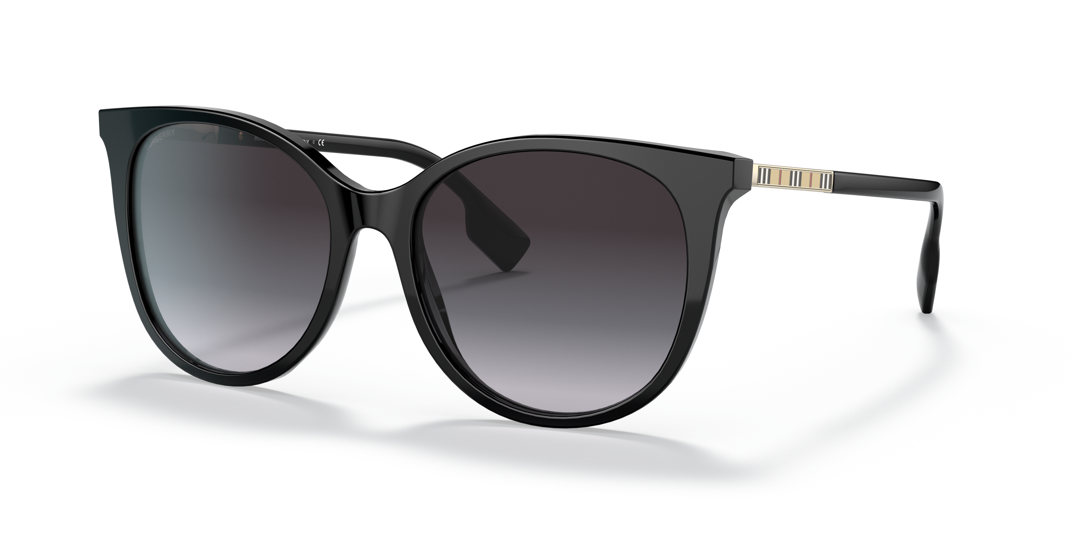 Burberry Alice L (55 - 17) with Grey lenses and Black frame
