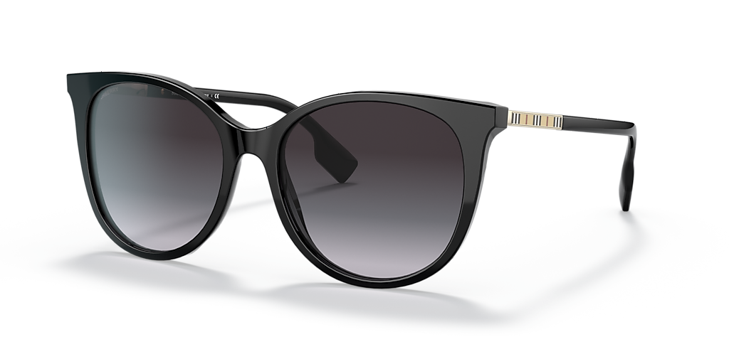 Burberry Alice L (55 - 17) with Grey lenses and Black frame