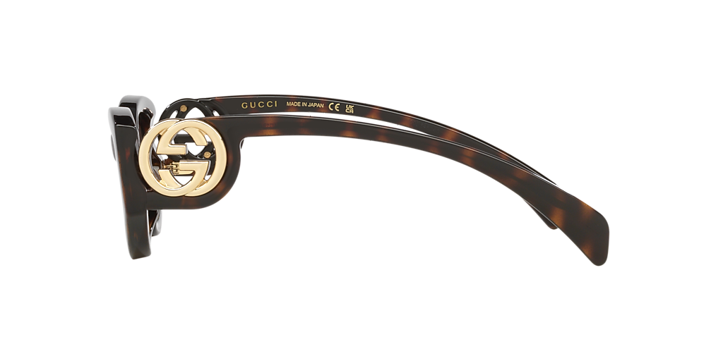 Gucci GG1691S M (54 - 19) with Brown lenses and Tortoise frame