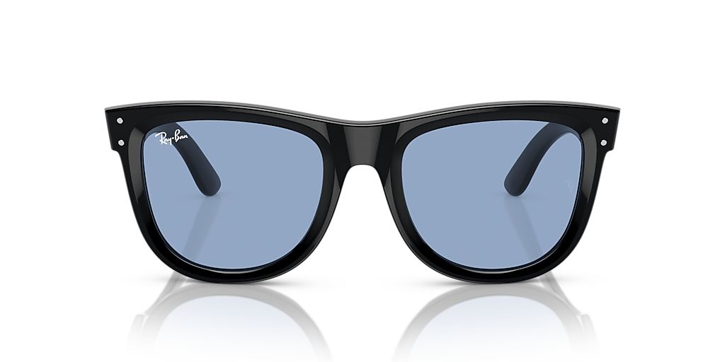 Ray-Ban Wayfarer Reverse S (50 - 22) with Blue lenses and Black