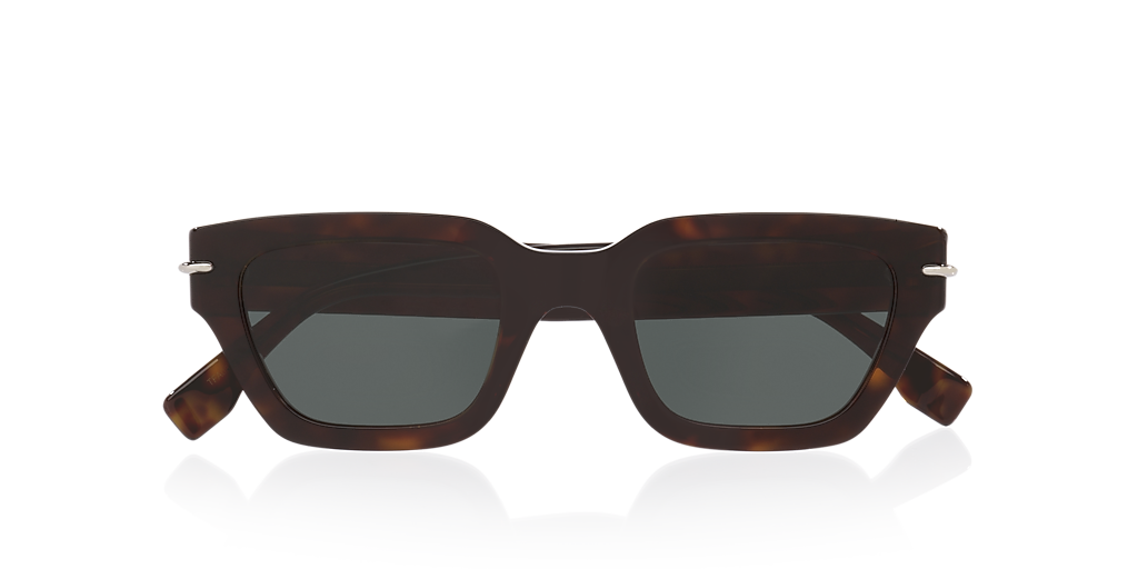 FENDI SL 7588 サングラス トータスシェル ブラウン Fendi Fendi Selleria FE40191I XS (50 - 23) with Green lenses and