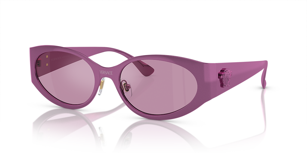Versace VE2263 XL (56 - 18) with Violet lenses and Pink frame