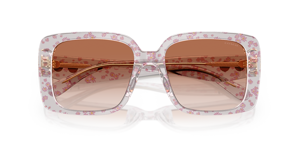 Coach CAD54 M (54 - 18) with Pink lenses and Pink frame  display picture 1