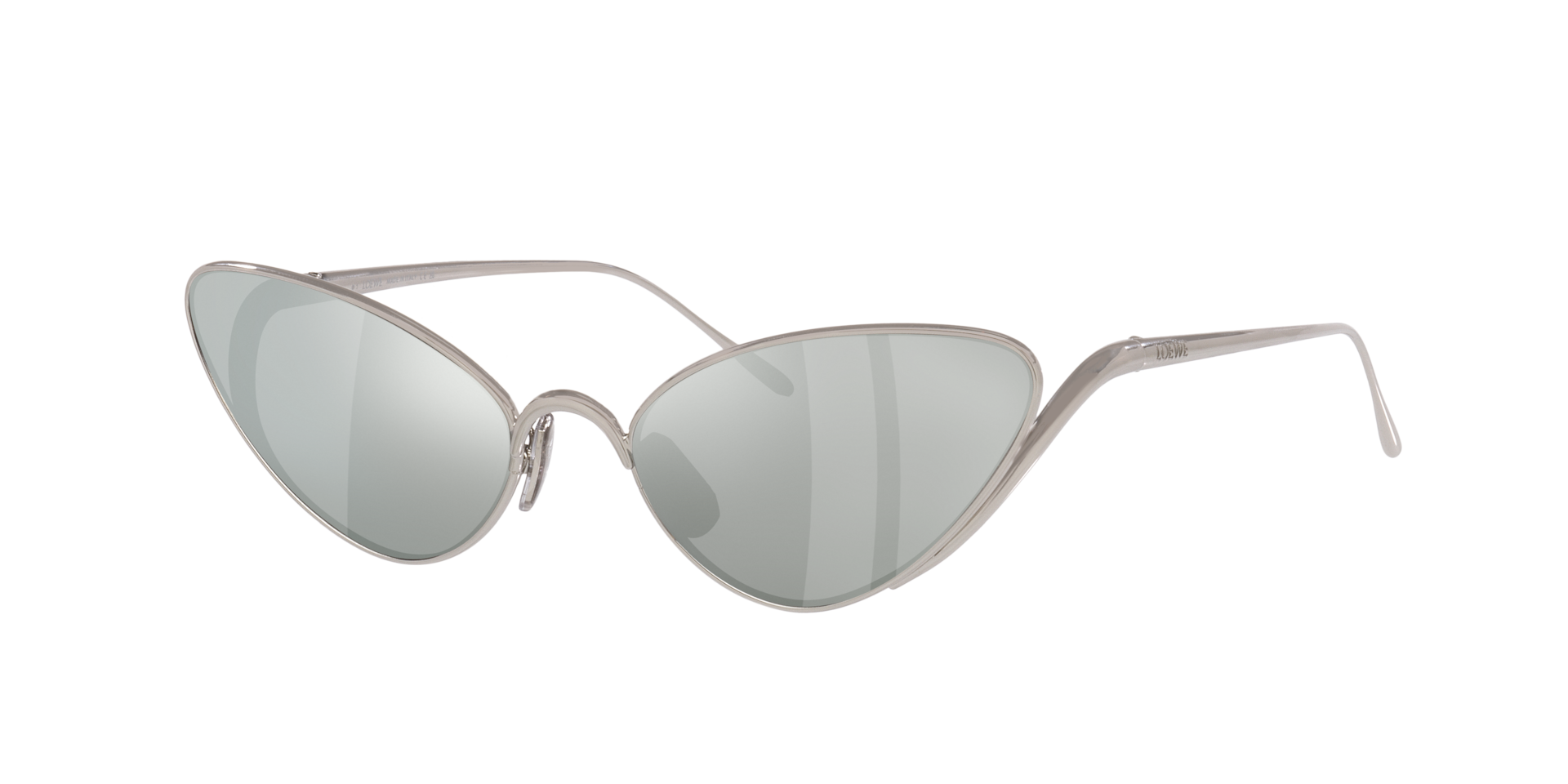 Loewe Femme Sunglass Signature Lw40179U - Couleur du Monture Argent Couleur de Lentille Argent effet miroir 420 €