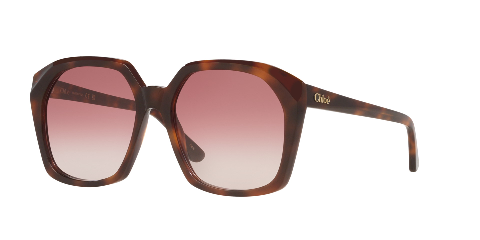 Chlo Femme Sunglass CH0280S - Couleur du Monture caille Couleur de Lentille Rouge 310 €