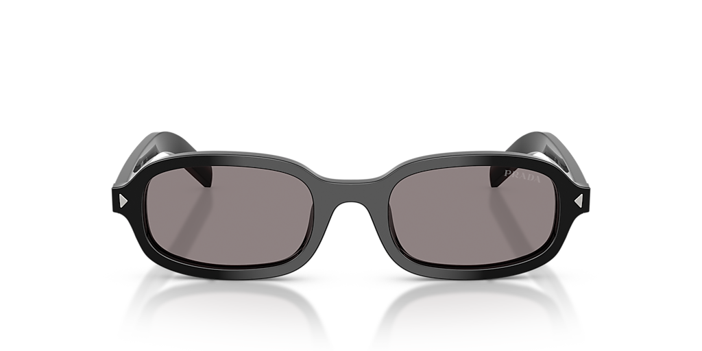Prada PR D06S XS (50 - 20) with Grey lenses and Black frame