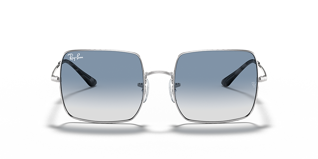 Ray-Ban Square 1971 Classic L (54 - 19) with Blue lenses and  display picture 2
