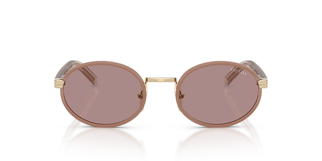 Prada PR B56S XS (52 - 20) with Violet lenses and Brown  display picture 3