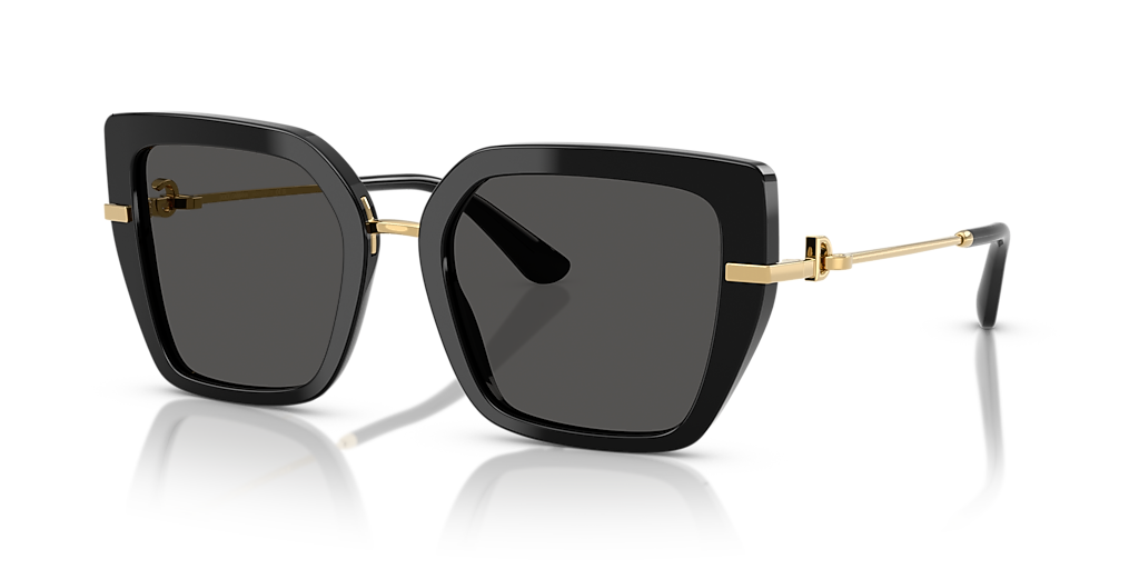 Dolce&Gabbana DG4474 XL (53 - 20) with Grey lenses and Black frame