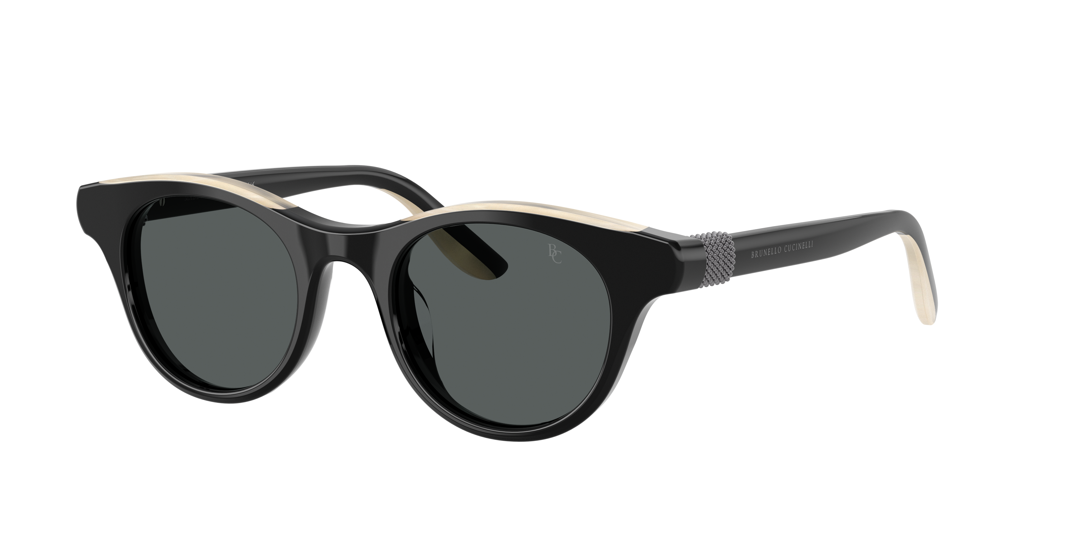 Brunello Cucinelli Woman Sunglass BC4016S PIGALLE -  Frame color: Nero, Lens color: Eclisse