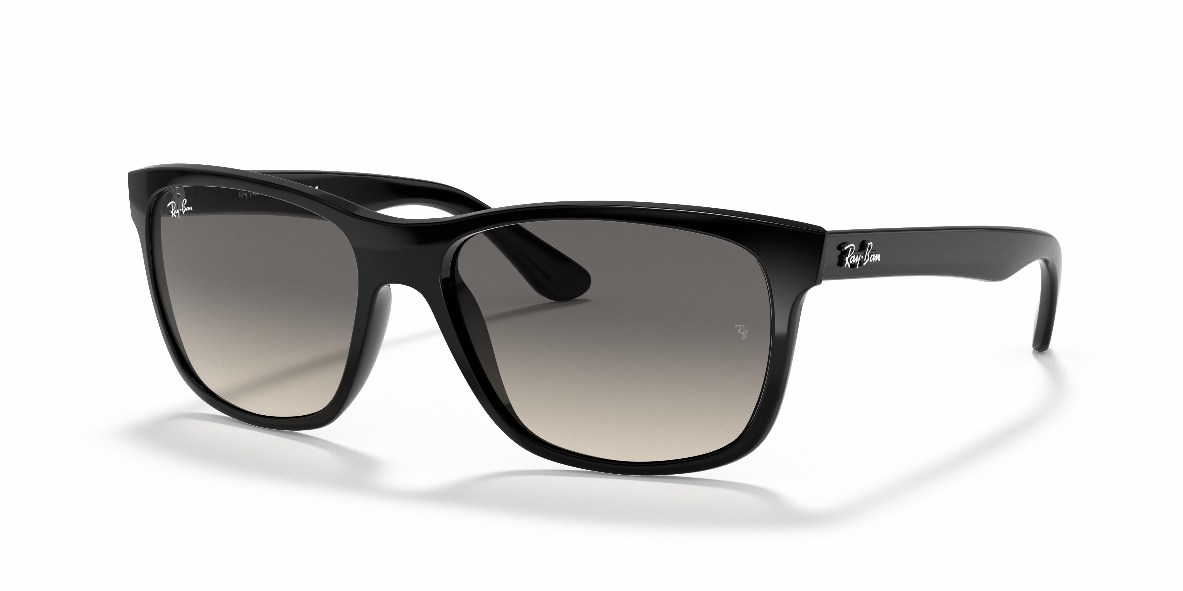 Ray-Ban RB4181 M (57 - 16) with Grey lenses and Black frame