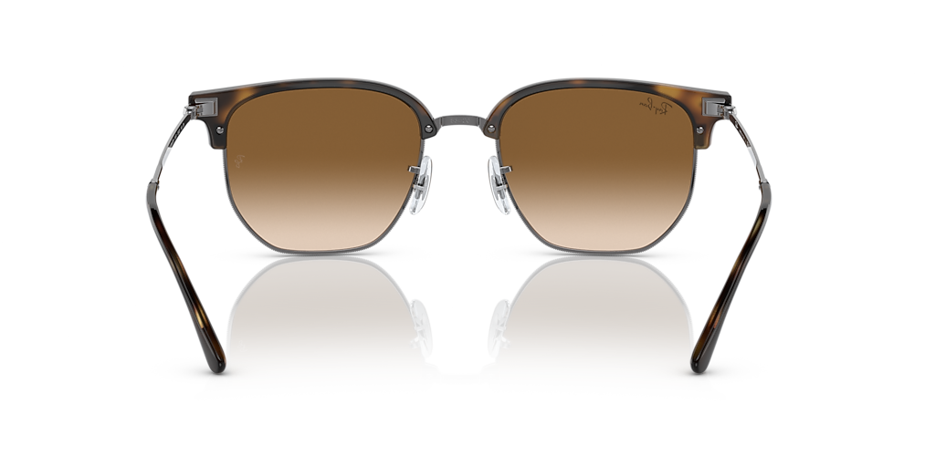 Ray-Ban New Clubmaster L (51 - 20) with Brown lenses and Tortoise