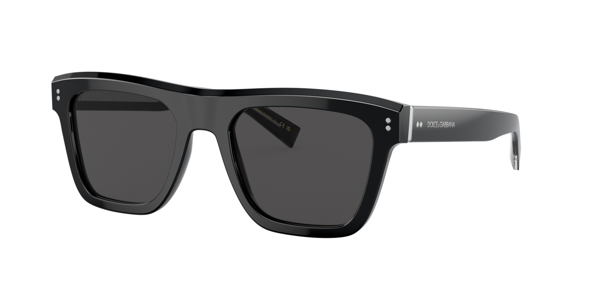 DolceGabbana Homme Sunglass DG4420 - Couleur du Monture Noir Couleur de Lentille Gris fonc 199 €