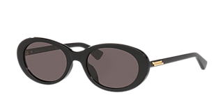 Bottega Veneta BV1415SK M (54 - 20) with Grey lenses and Black