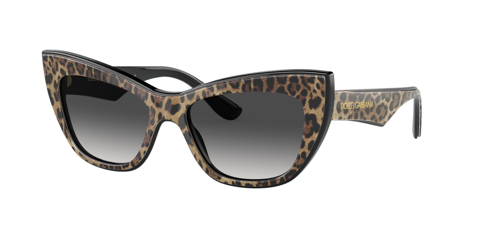 Dolce&Gabbana DG4417 M (54 - 17) with Grey lenses and Black frame