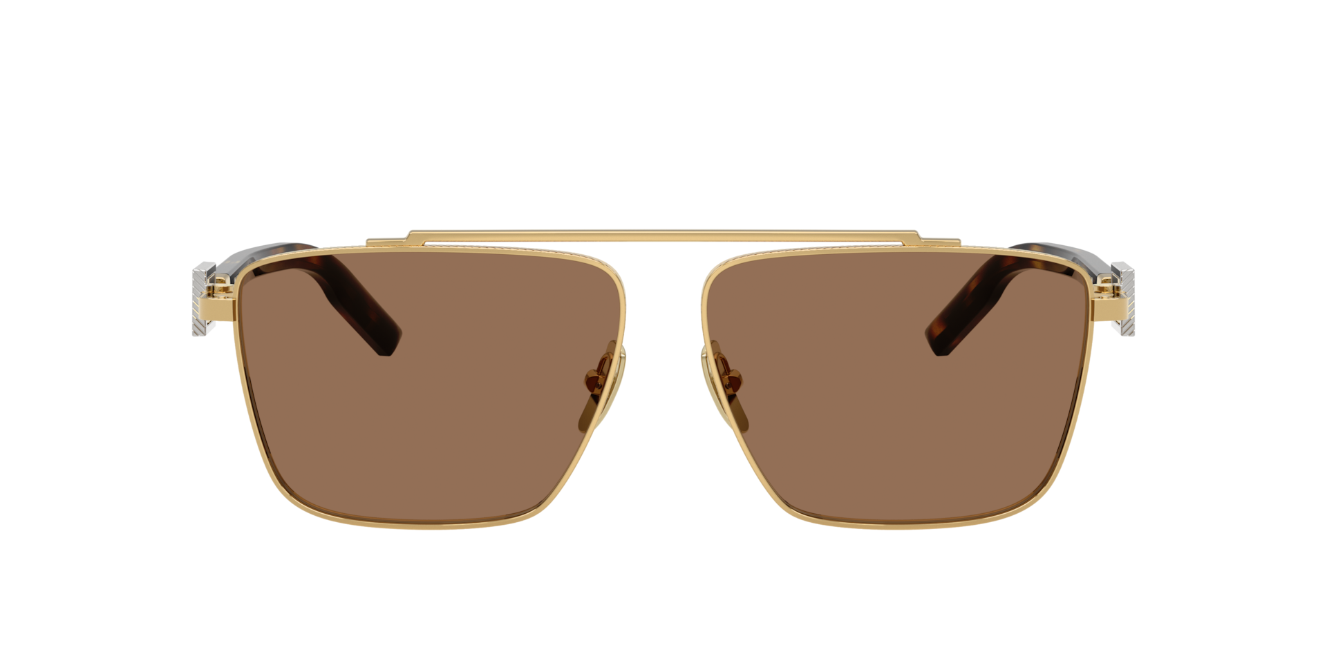 Dolce&Gabbana DG2336 XL (59 - 12) with Brown lenses and Gold frame