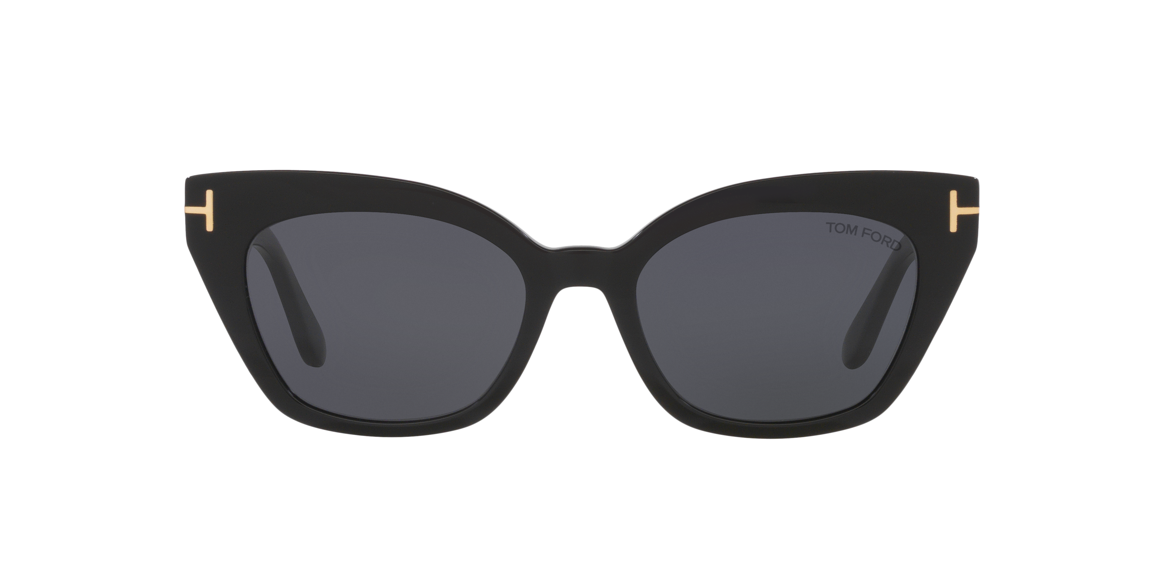 Tom Ford Juliette XL (52 - 18) with Grey lenses and Black frame