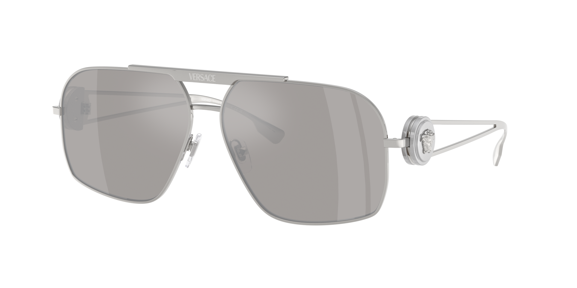 Versace VE2269 XL (62 - 13) with Silver lenses and Silver frame