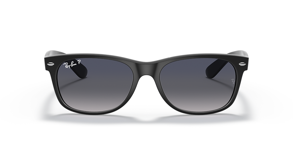 Ray-Ban New Wayfarer Classic M (55 - 18) with Blue lenses and