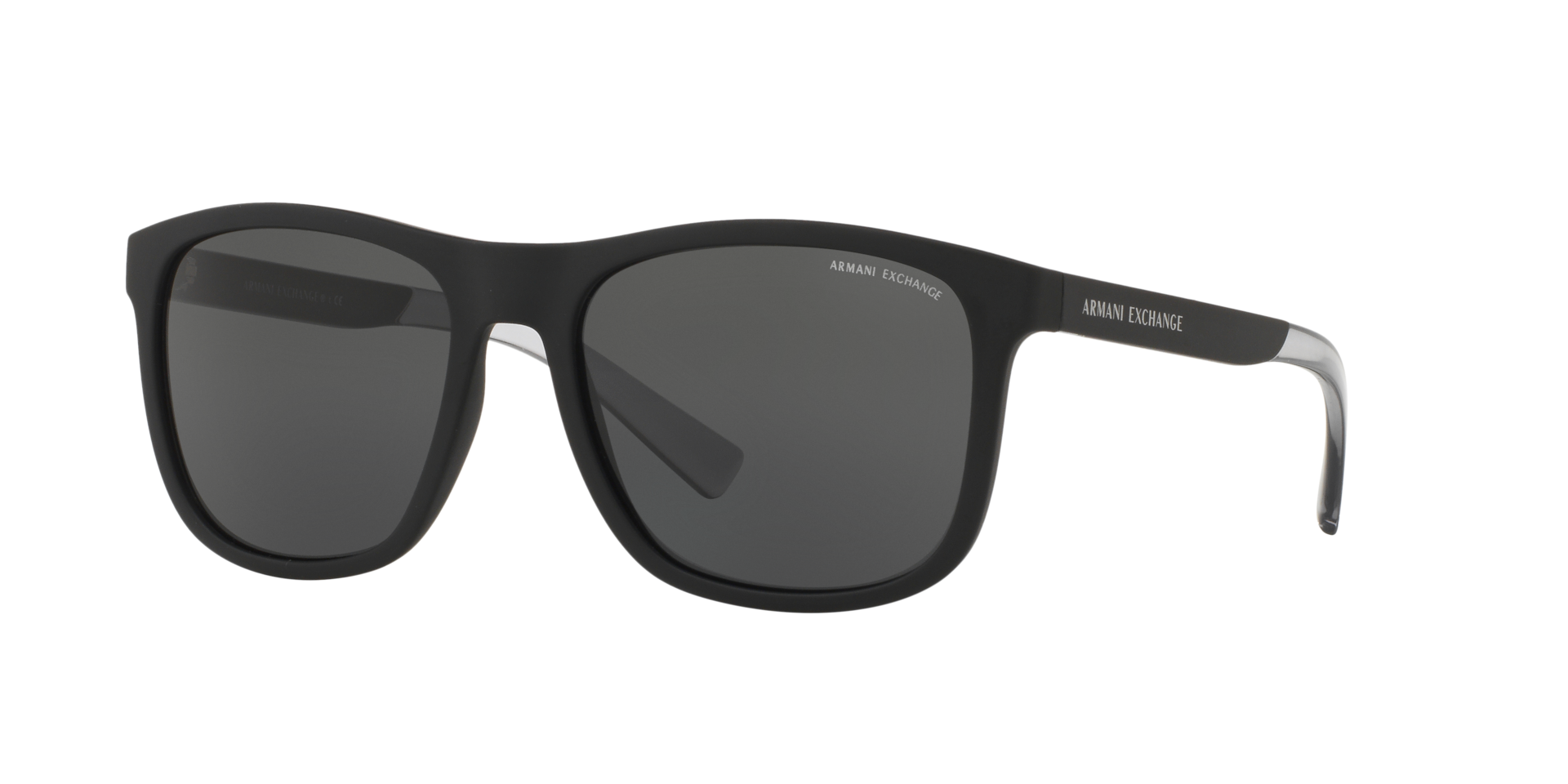 Armani Exchange AX4049SF XL (57 - 18) with Grey lenses and Black