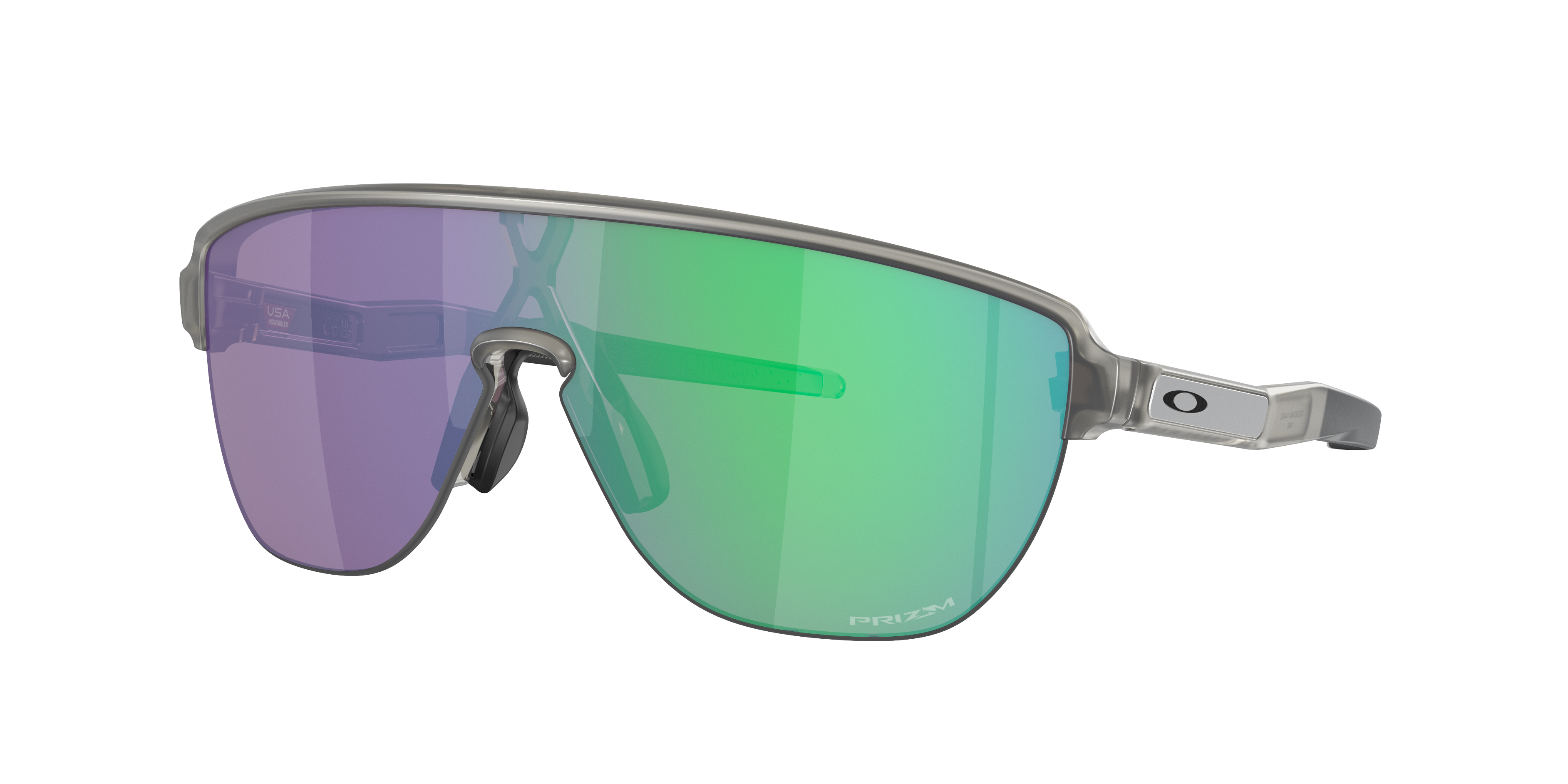 Oakley Corridor L (42 - 142) with Green lenses and Grey frame