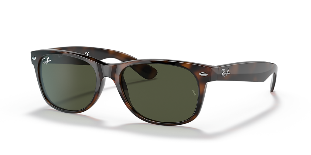 Ray-Ban New Wayfarer Classic S (52 - 18) with Green lenses and