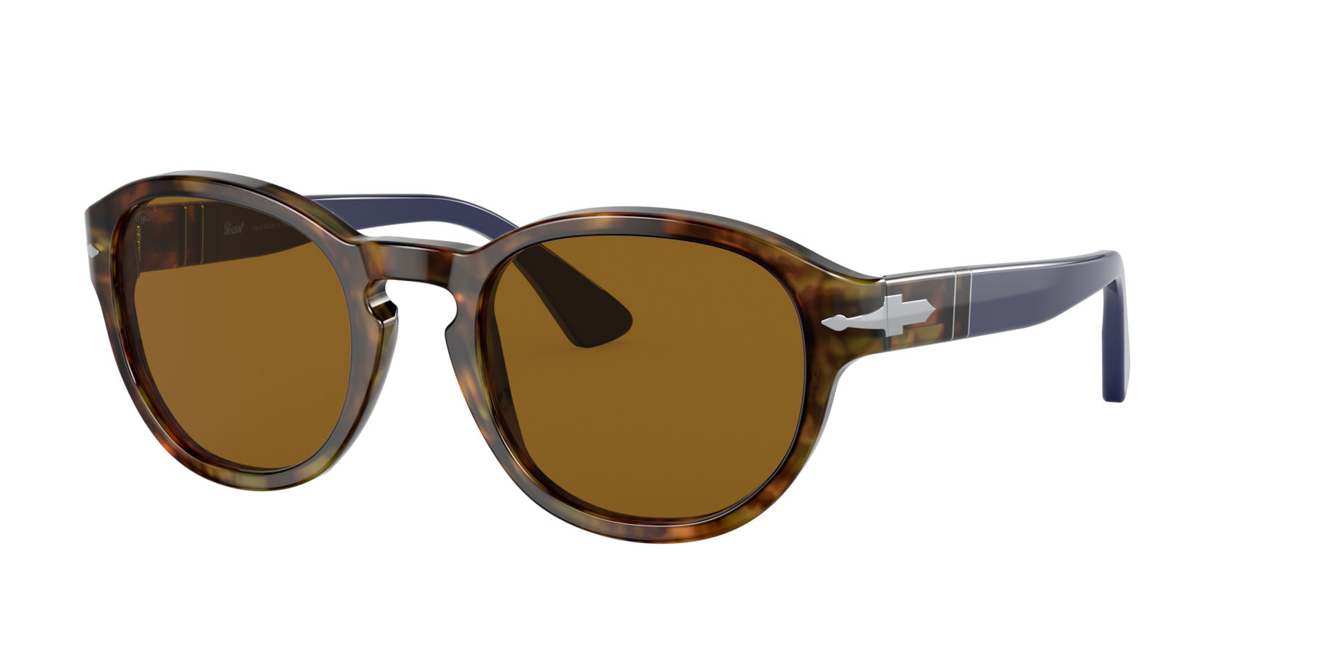 Persol Unisex Sunglass PO3304S -  Frame color: Brown/Tortoise Beige, Lens color: Brown