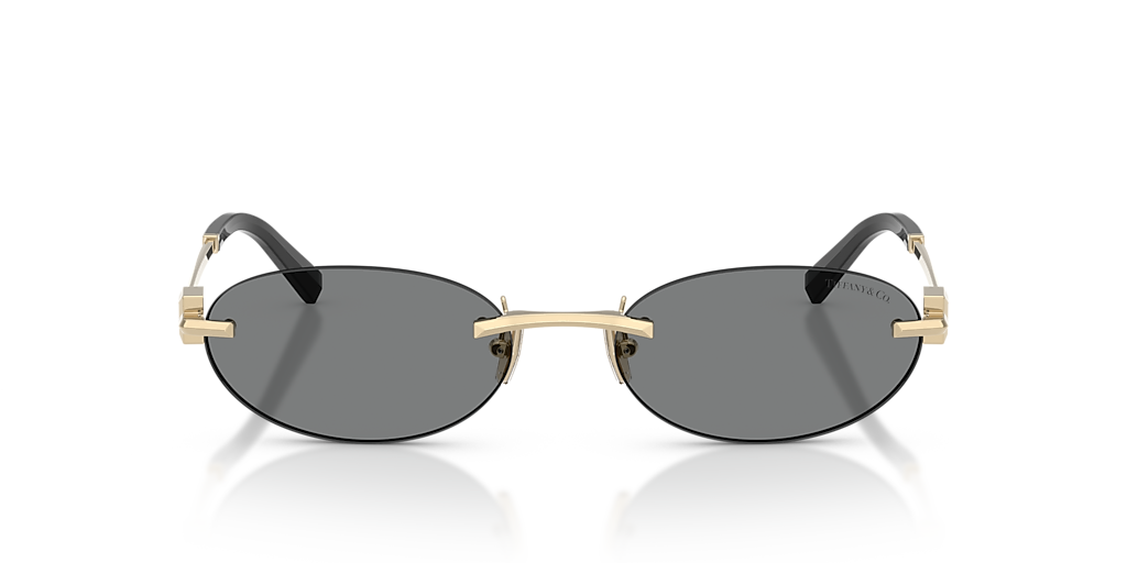 Tiffany & Co. TF3119D L (56 - 18) with Grey lenses and Gold frame