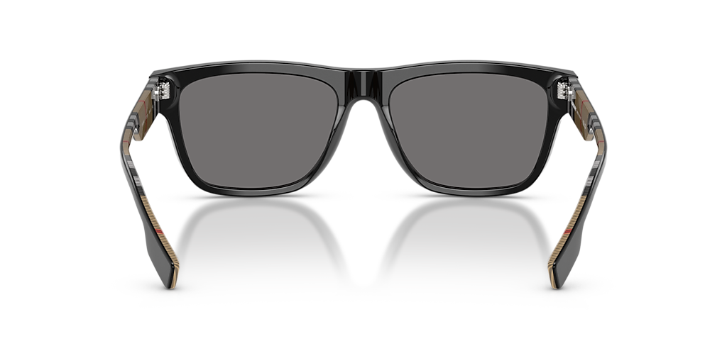 Burberry BE4293 L (56 - 17) with Grey lenses and Black frame