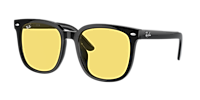 Ray-Ban RB4401D XXL (57 - 20) with Green lenses and Black frame