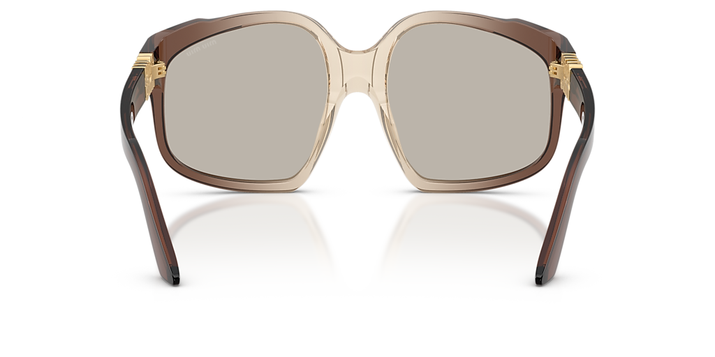 Miu Miu MU A07S L (59 - 19) with Brown lenses and Brown frame