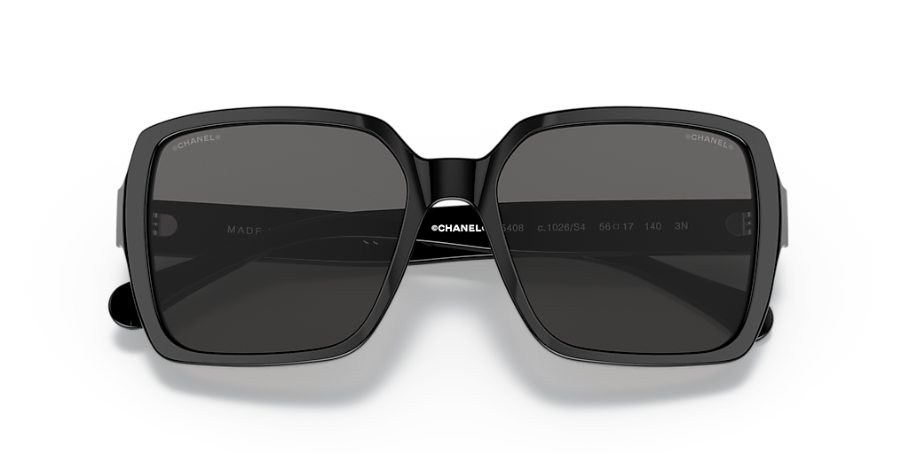 CHANEL シャネル サングラス CH5408-A Chanel Square Sunglasses CH5408 M (56 - 17) with Grey lenses and