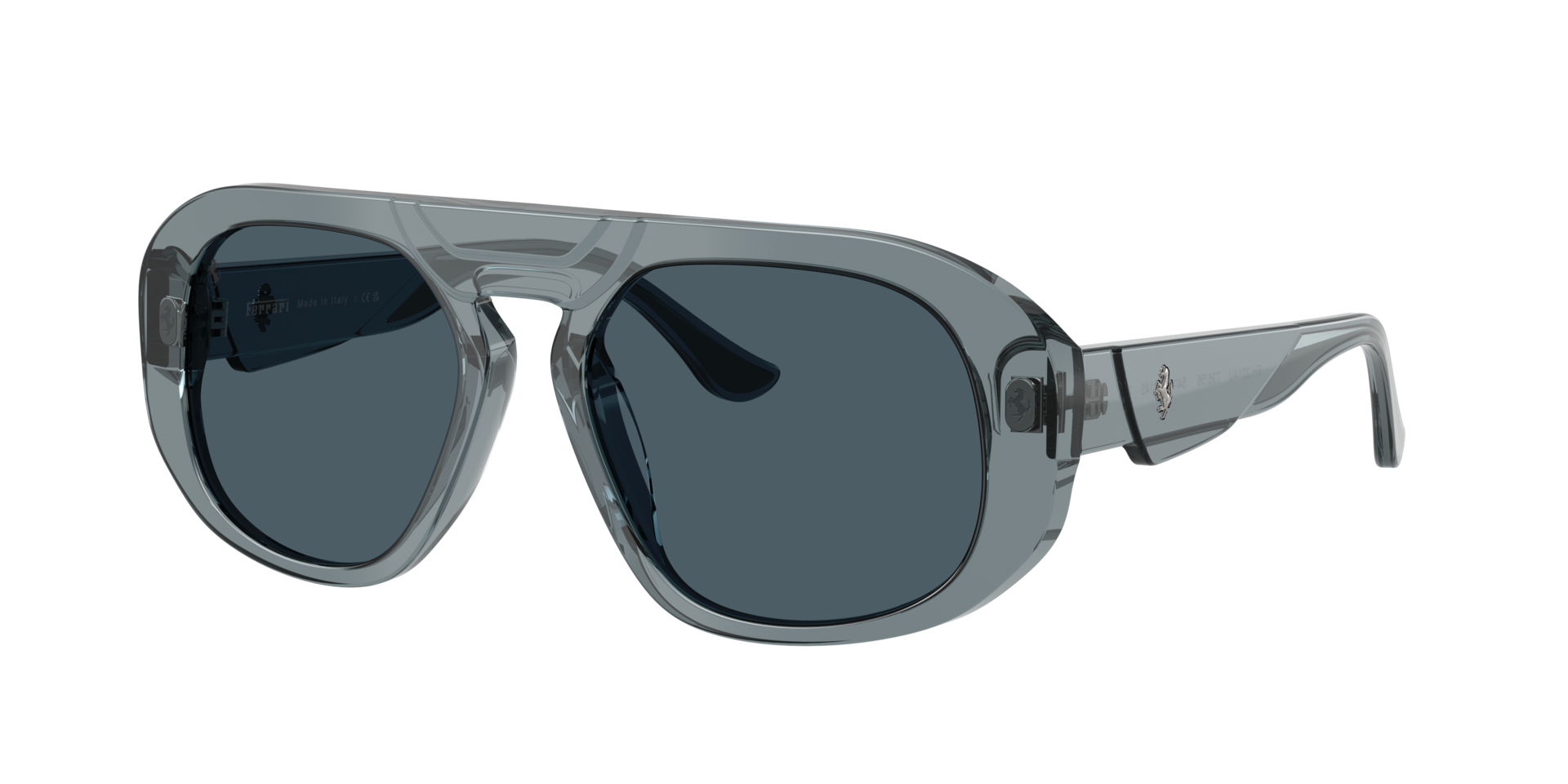 Ferrari Homme Sunglass FH2014U - Couleur du Monture: Océan, Couleur de Lentille: Bleu clair